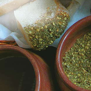 Terra Rossa - Zaatar with Bread Square