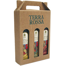 Terra Rossa Infused Oils in Corrugated Carton
