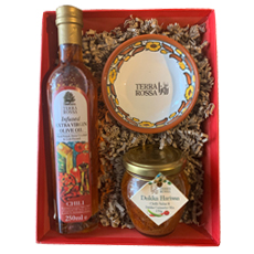 Terra Rossa Chilli Oil Dipping Kit with Dukka (Mini Hamper)