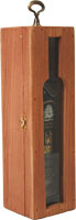 Terra Rossa Sinolea 500 in Wooden Box with glass cover
