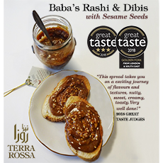 Terra Rossa Baba's Rashi & Dibis with Sesame Seeds